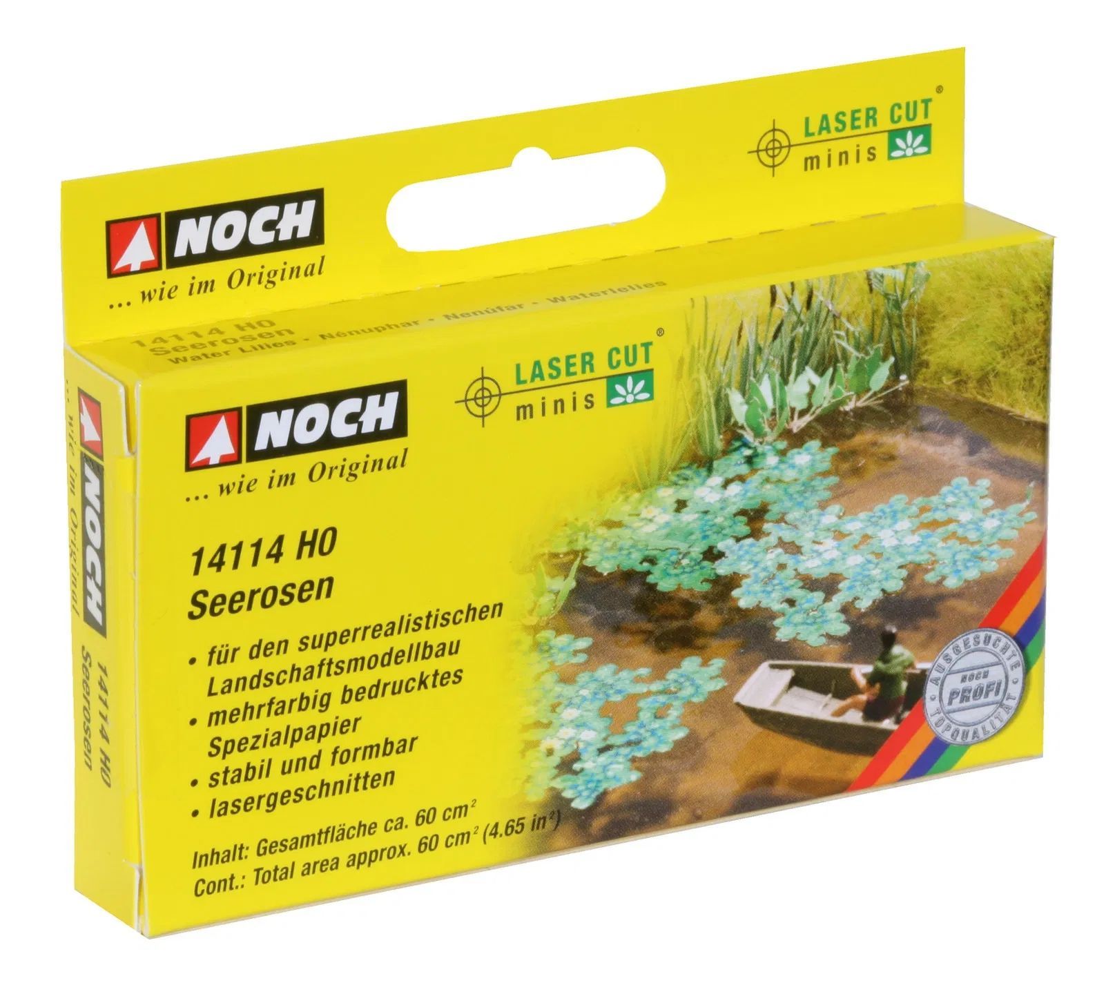 Noch 14114 - Seerosen H0 1:87 Noch 14114 - Seerosen H0 1:87