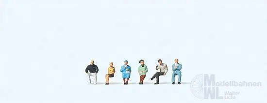 Preiser 80906 - Sitzende Personen 1:200