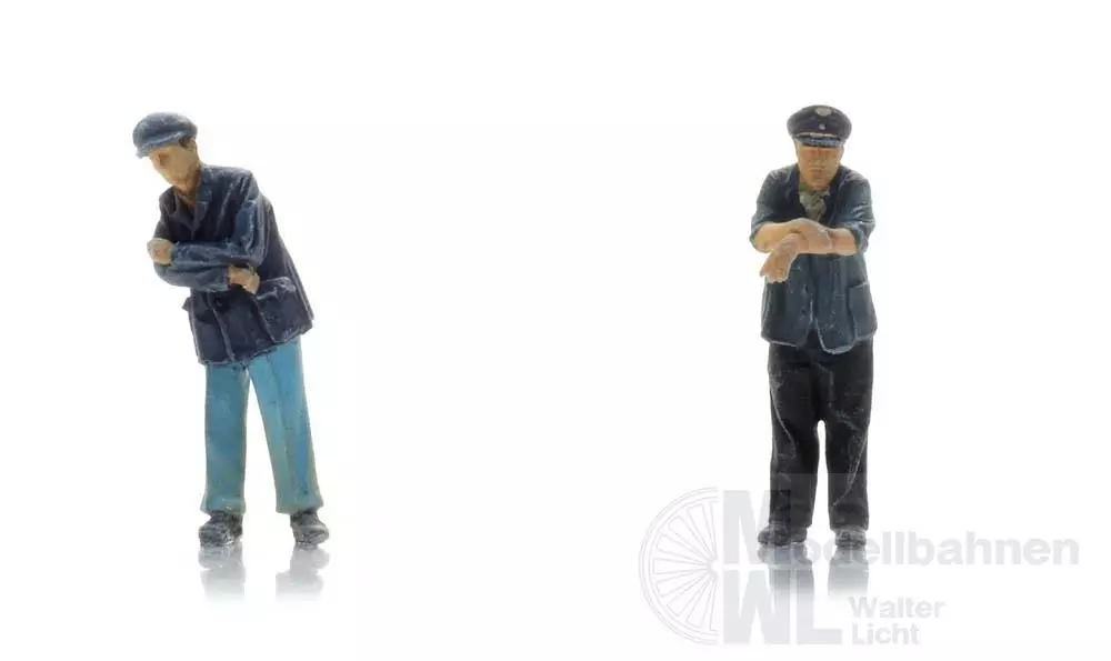 ARTITEC b.v. 5870072 - DB Dampflokpersonal Fuhrmann (2x) H0 1:87