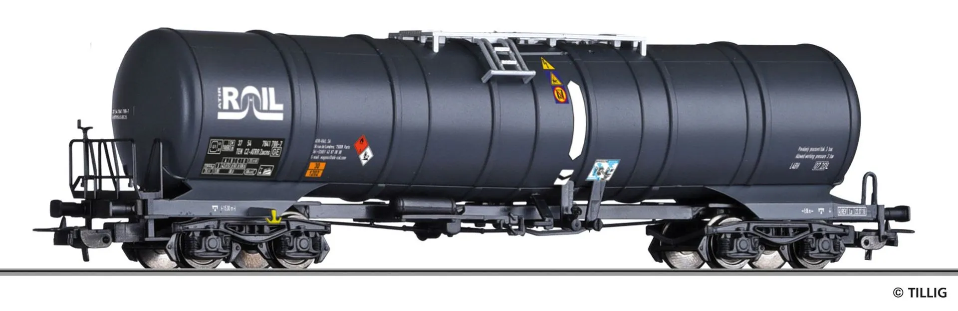 Tillig 76787 - Kesselwagen Atir Rail Ep.VI Zacns H0/GL