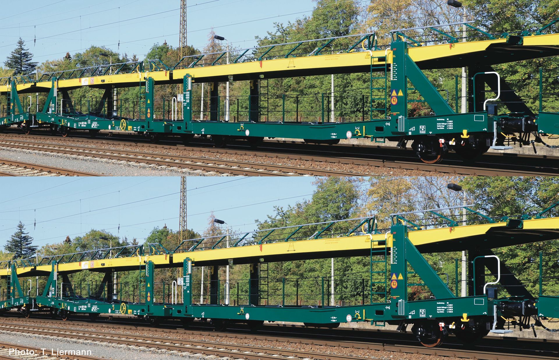 Roco 6600410 - 2er Set Autotransportwagen Laaers ARS Altmann