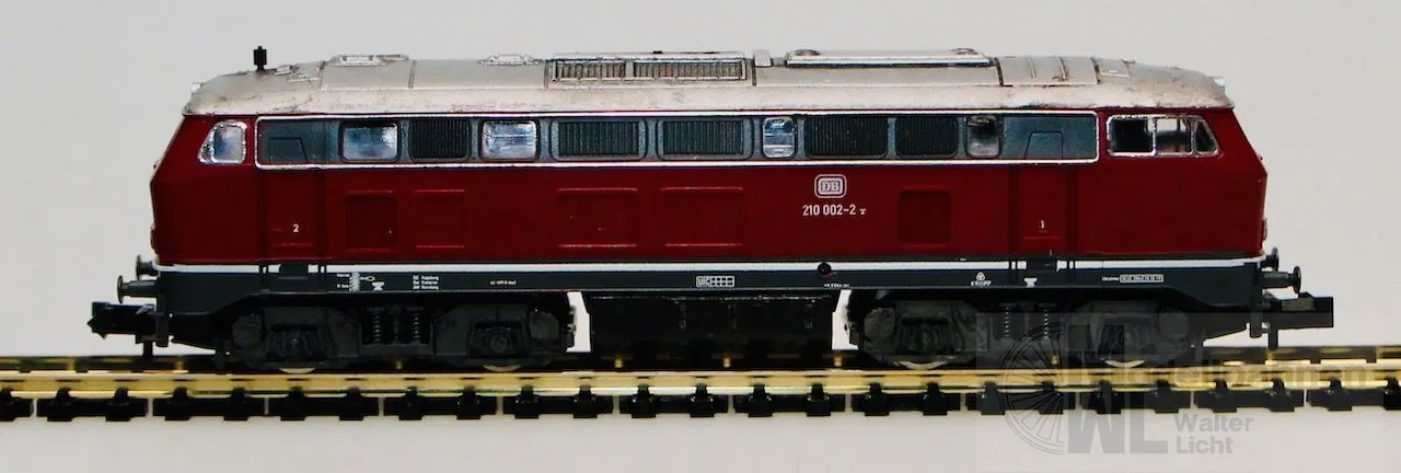 Fleischmann 7025 - FLEISCHMANN - DIesellok BR 210 002-2 DB Ep.IV N 1:160