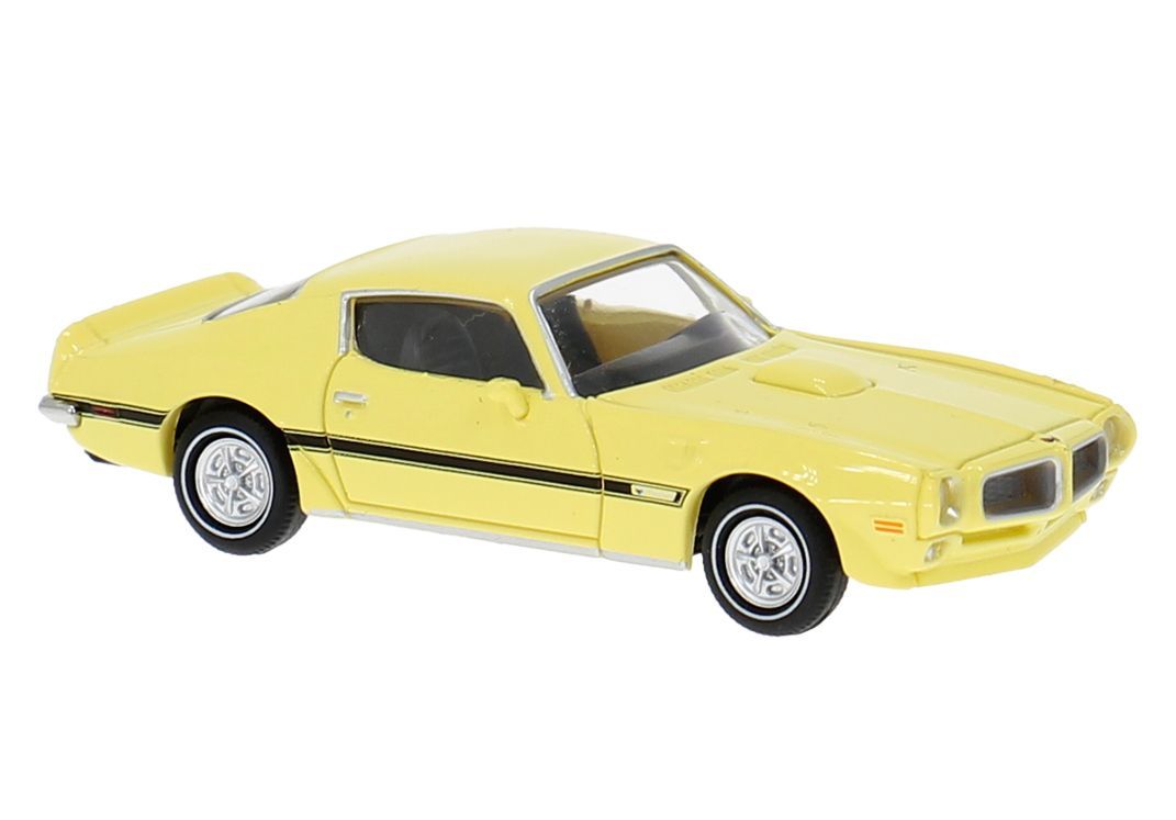Brekina 18077 - Pontiac Firebird gelb H0 1:87