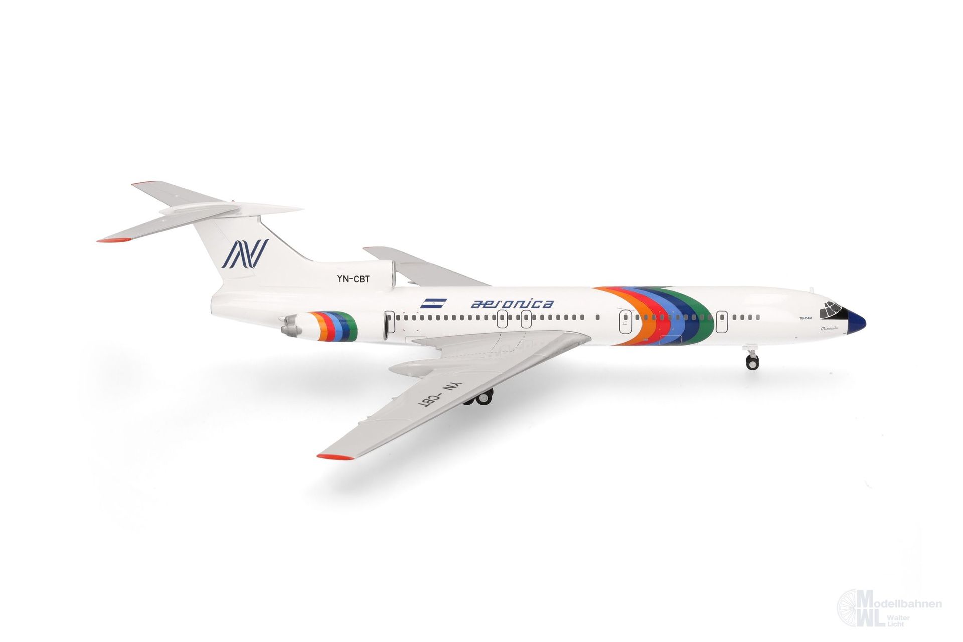 Herpa 573207 - Tupolev TU-154M Aeronica 1:200