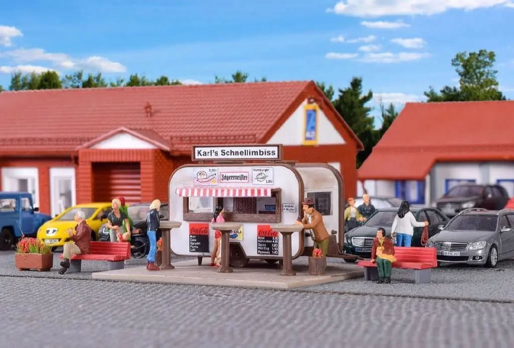 Vollmer 45135 - Imbiss-Stand H0 1:87