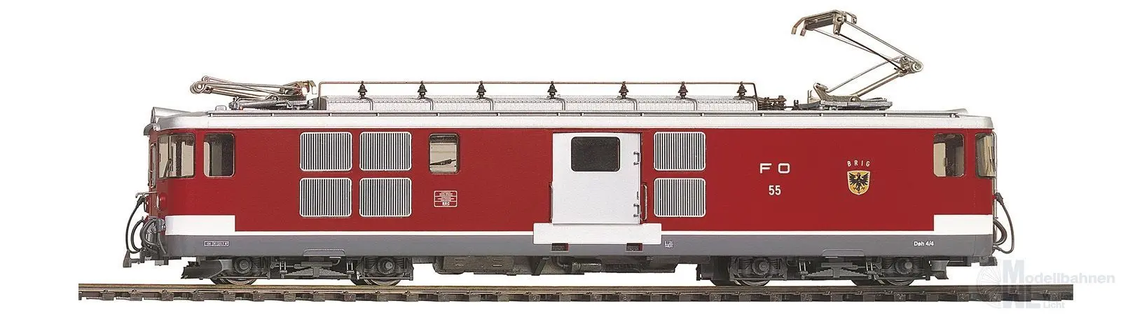 Bemo 1363214 - Gepäcktriebwagen Deh 4/4 54 FO Ep.IV/V Goms H0m Sound