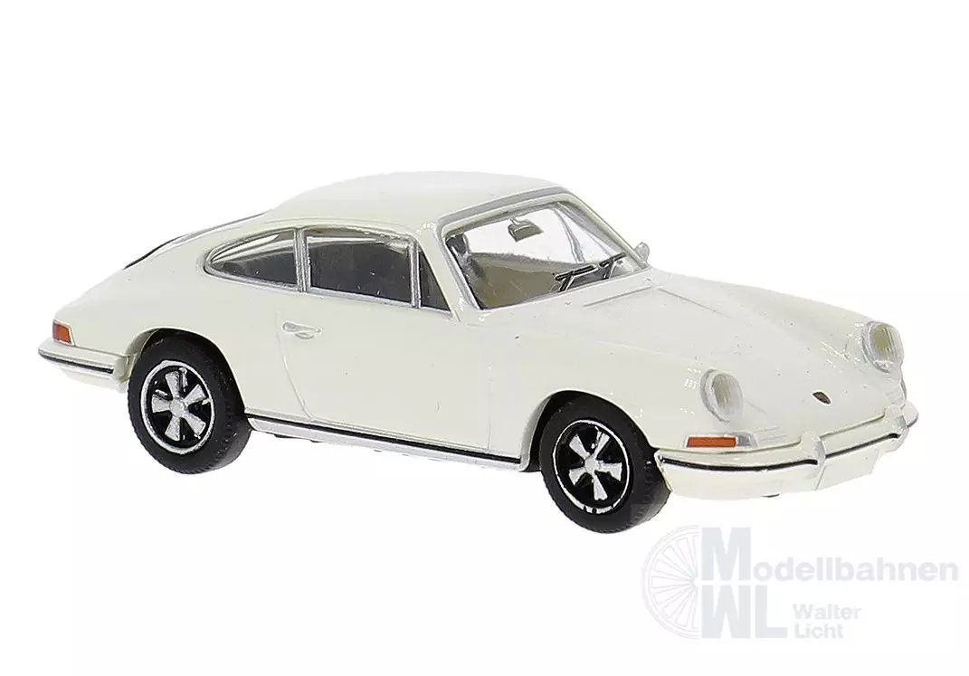 Brekina 16235 - Porsche 911 Coupé in weiß H0 1:87