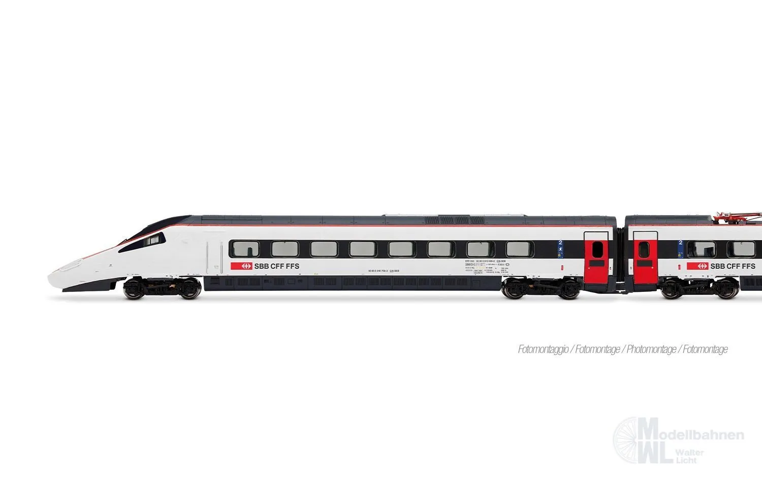 Lima 1683 - Triebzug ETR 610 SBB Ep.VI 4.tlg. H0/GL