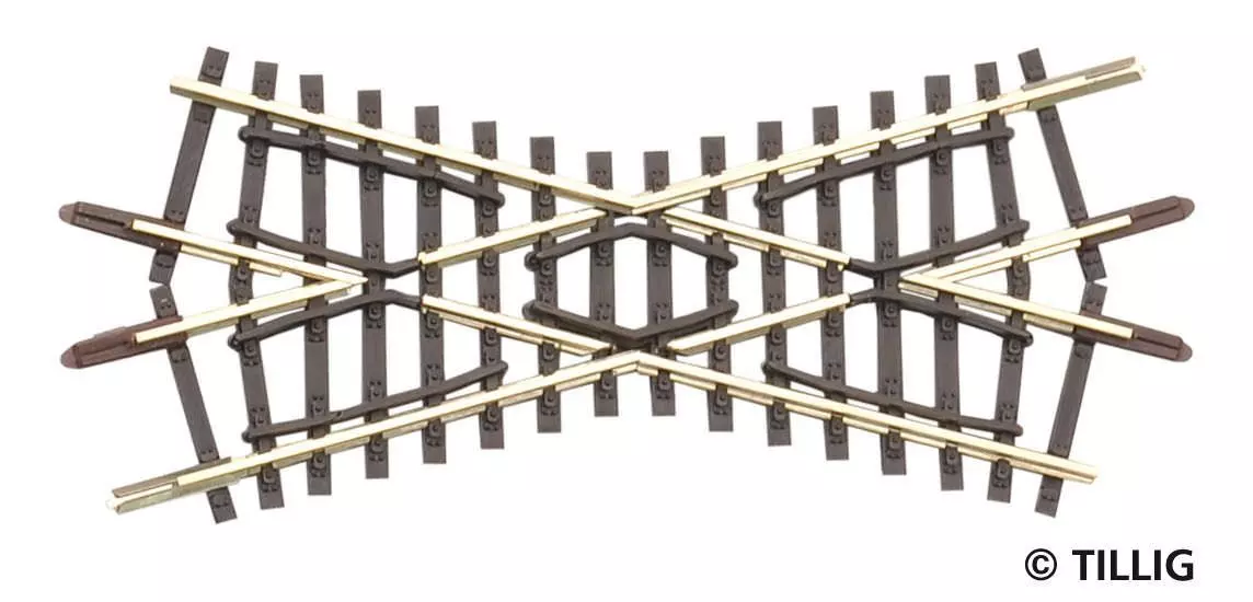 Tillig 83170 - Kreuzung 30° 83 mm TT 1:120