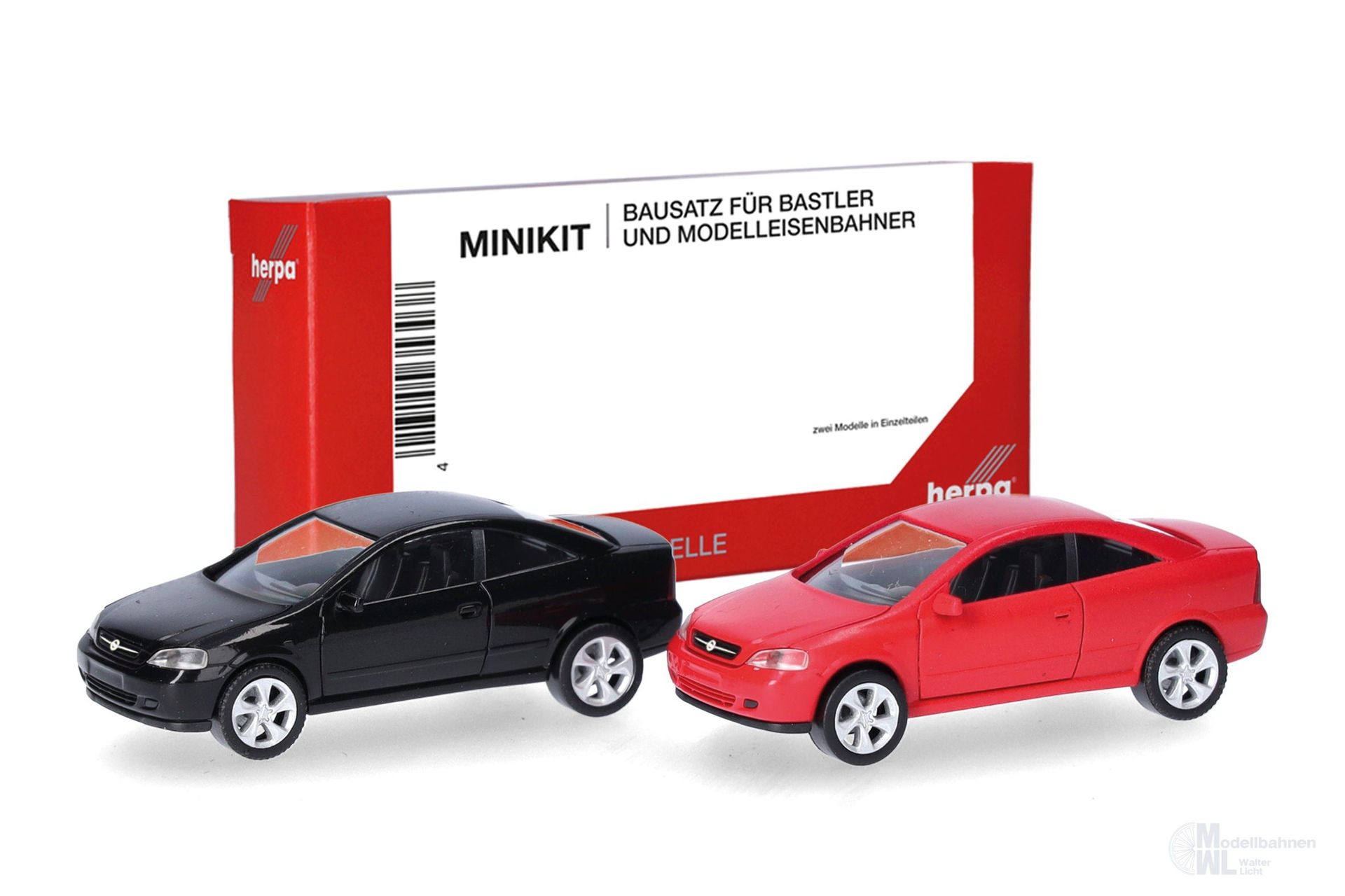 Herpa 014106 - MiKi Opel Coupé Magmarot /schw H0 1:87 Herpa 014106 - MiKi Opel Coupé Magmarot /schw H0 1:87