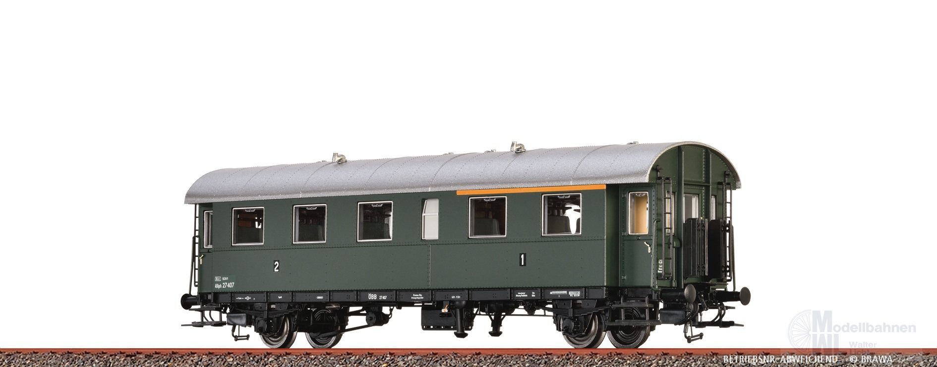 Brawa 46813 - Einheits-Durchgangswagen ÖBB Ep.III ABiph H0/GL Brawa 46813 - Einheits-Durchgangswagen ÖBB Ep.III ABiph H0/GL