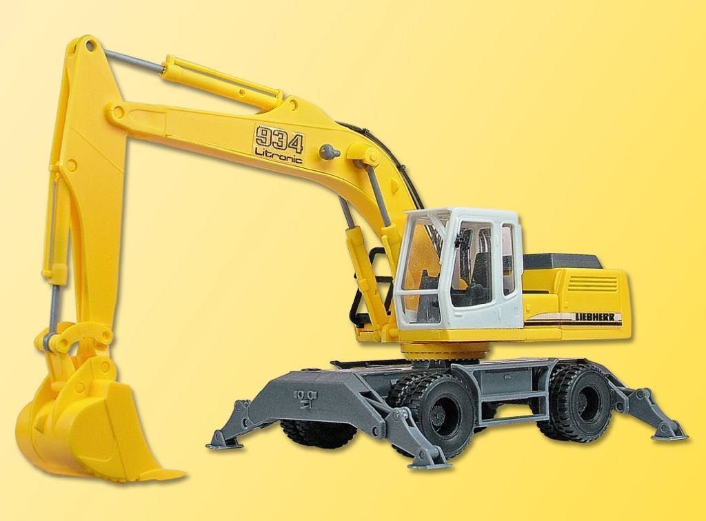 Kibri 11261 - LIEBHERR 934 Litronic mit Radfahrwerk H0 1:87