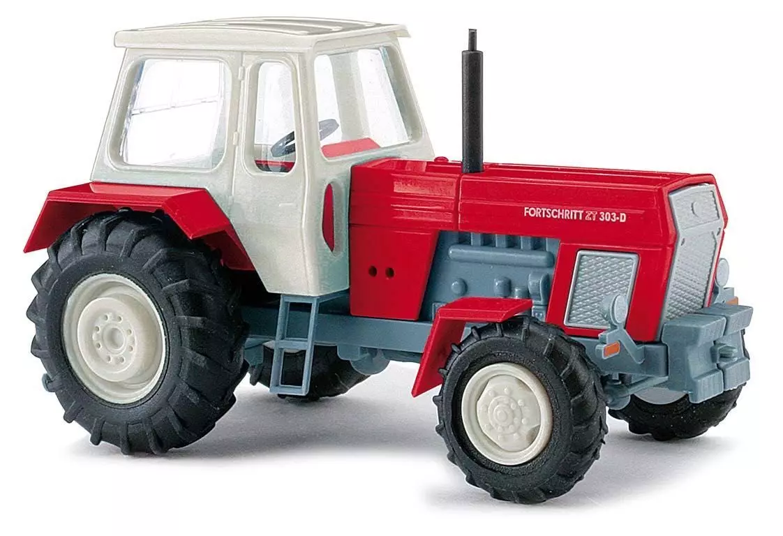 Busch 42848 - Traktor ZT 303 rot H0 1:87