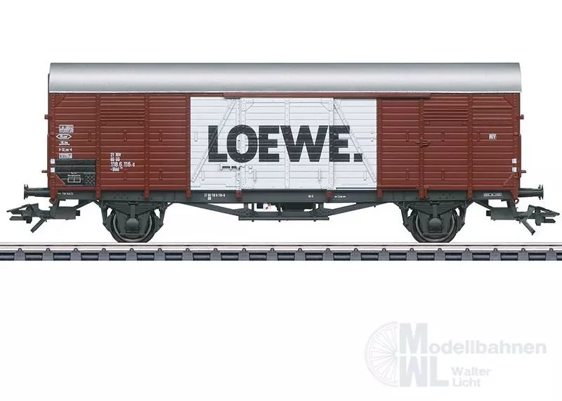 Märklin 46155 - MÄRKLIN - MHI Güterwagwen DB Ep.IV LOEWE DB H0/WS