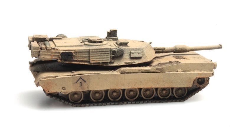 ARTITEC b.v. 6160078 - M1A1 Abrams Desert N train load N 1:160