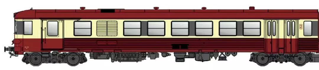 LS Models 10539S - Triebzug EAD X 4687 SNCF Ep.IV 2.tlg. H0/WS Sound