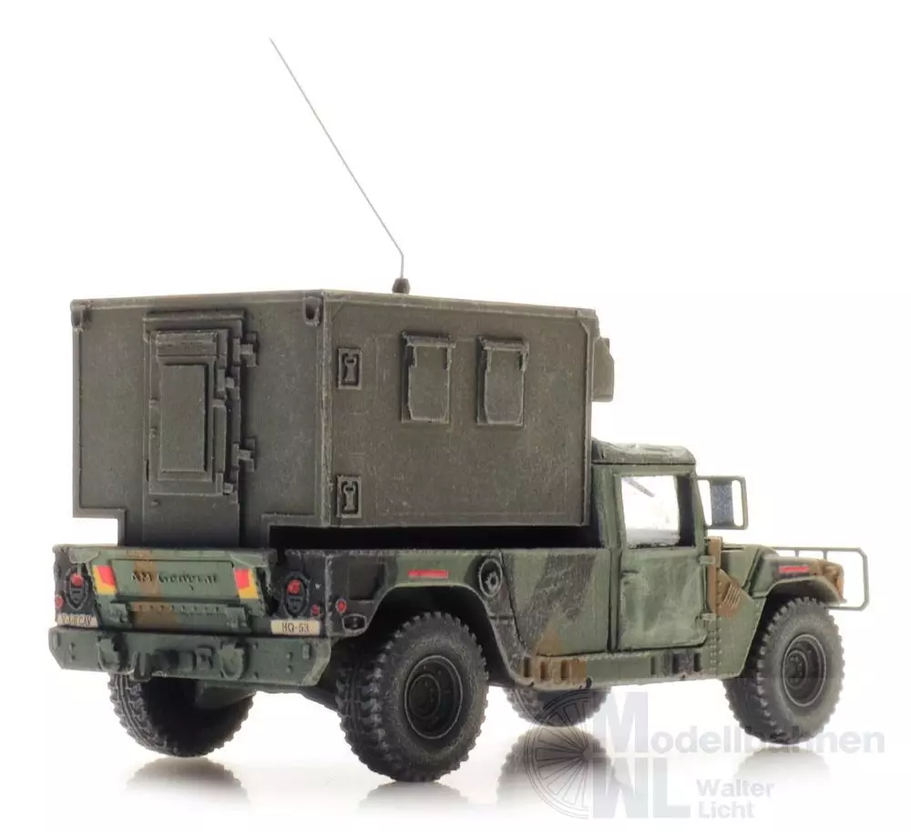 ARTITEC b.v. 6870553 - US Humvee Camo Shelter TK-HQ Unit H0 1:87