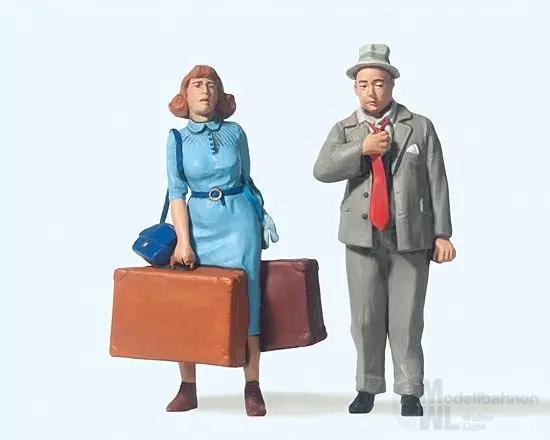 Preiser 45118 - Stehende Reisende Spur G