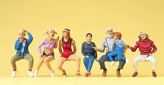 Preiser 65346 - Opa, Enkel Spur 0