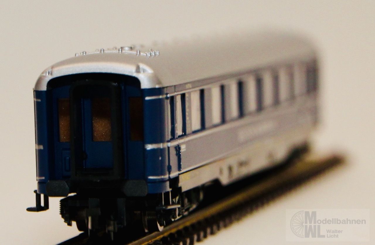 Roco 02267C - ROCO - Schürzenwagen DB 1/2.KL. AB4üe blau N 1:160