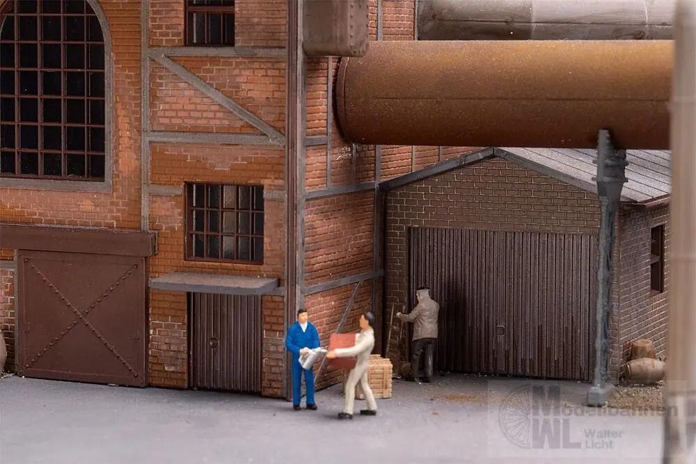 Faller 130024 - Gebläsehalle mit Rohrleitungen H0 1:87