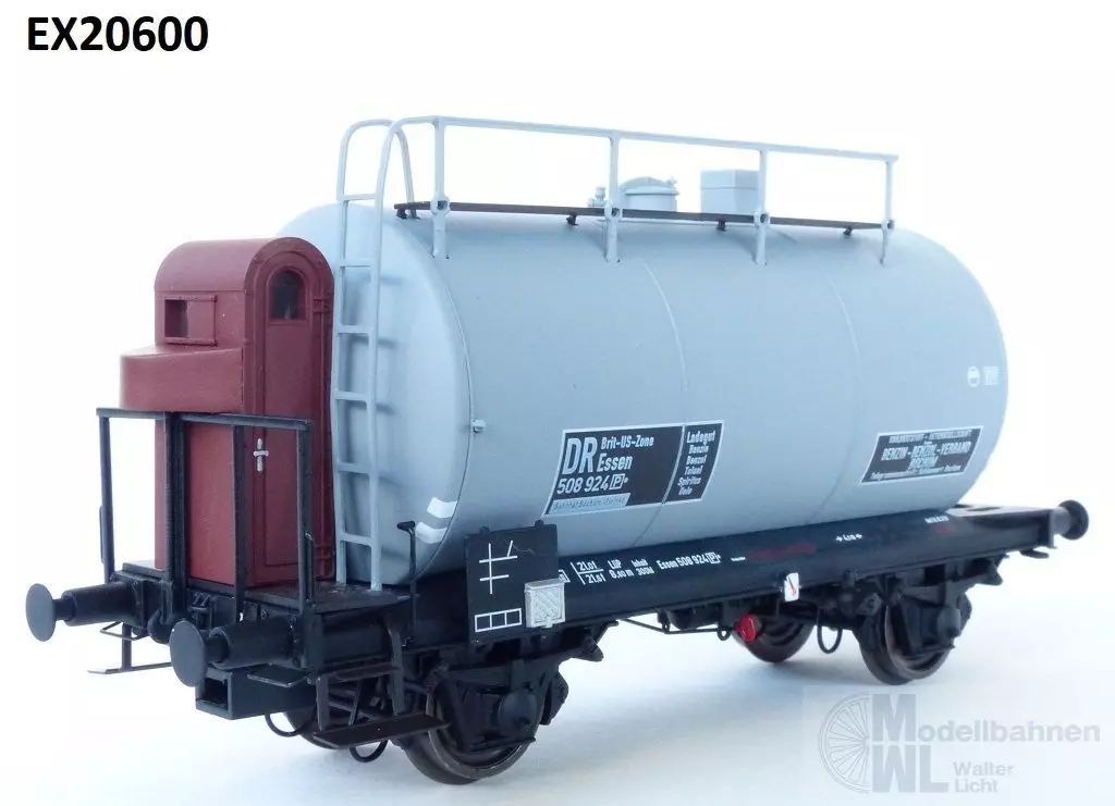 Exact Train 20600 - Kesselwagen DR-Zone Ep.III Benzin-Benzol-Vertrieb Bochum H0/GL