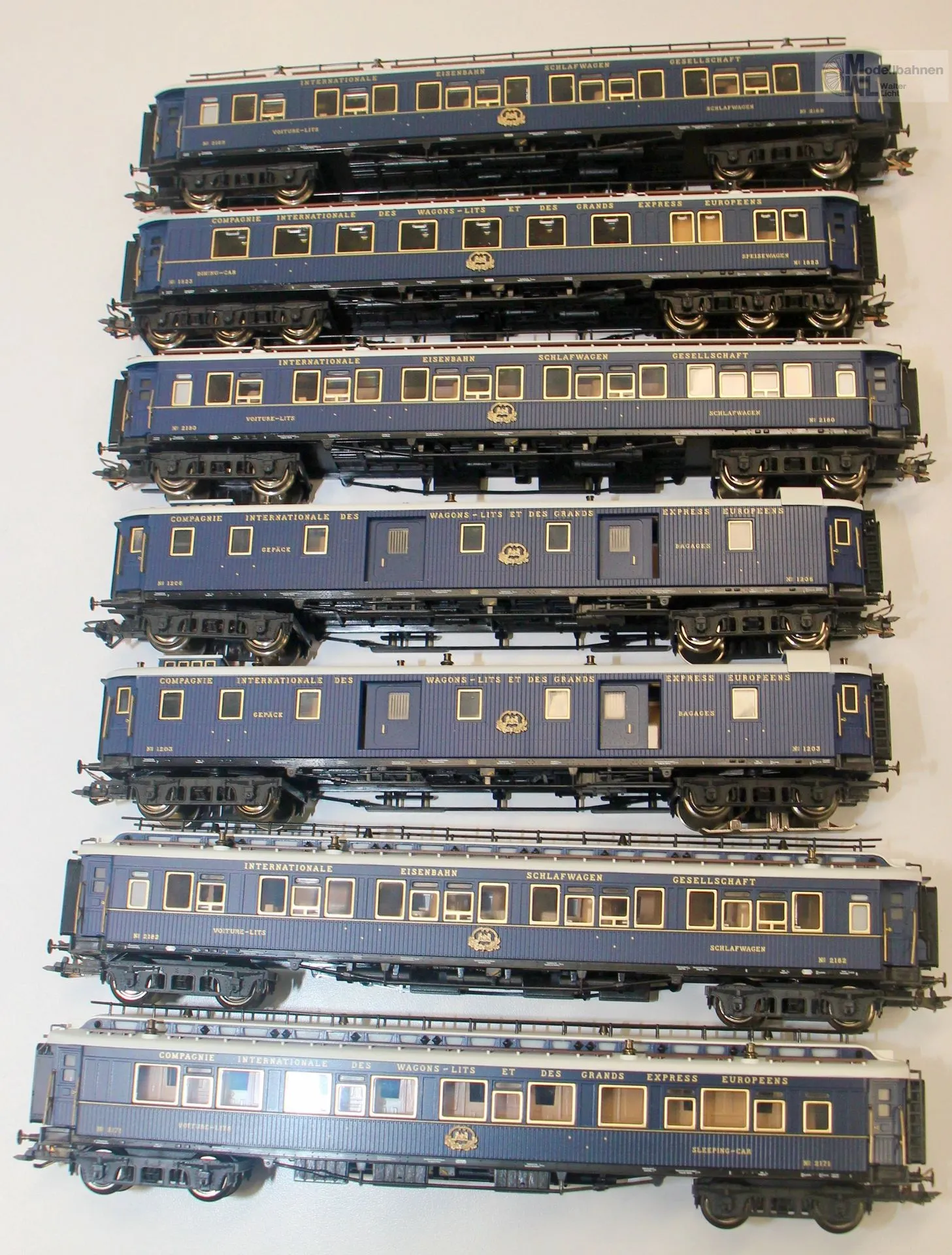 Märklin 42795 - MÄRKLIN - Wagen-Set Orient-Express CIWL Ep.II 5.tlg. H0/WS