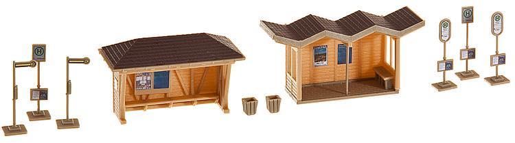 Faller 180587 - Bus-Wartehäuschen H0 1:87