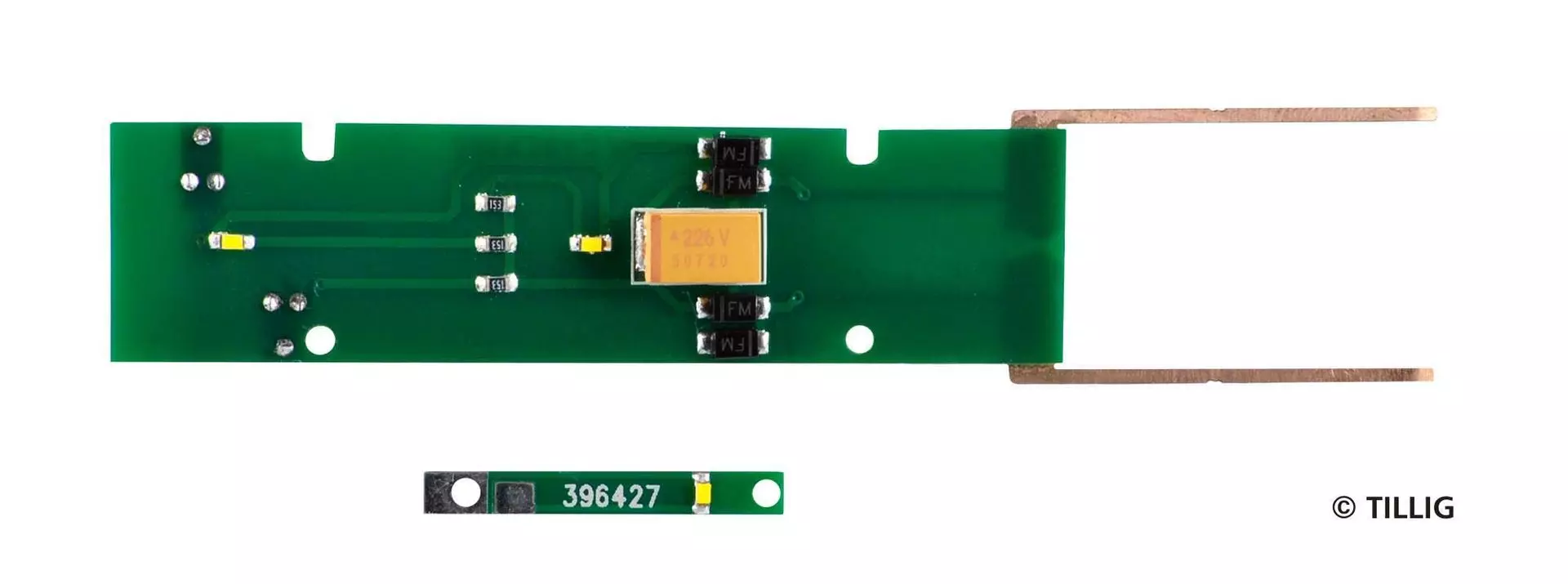 Tillig 19801 - Beleuchtungsbausatz für 2achsige Packwagen H0e