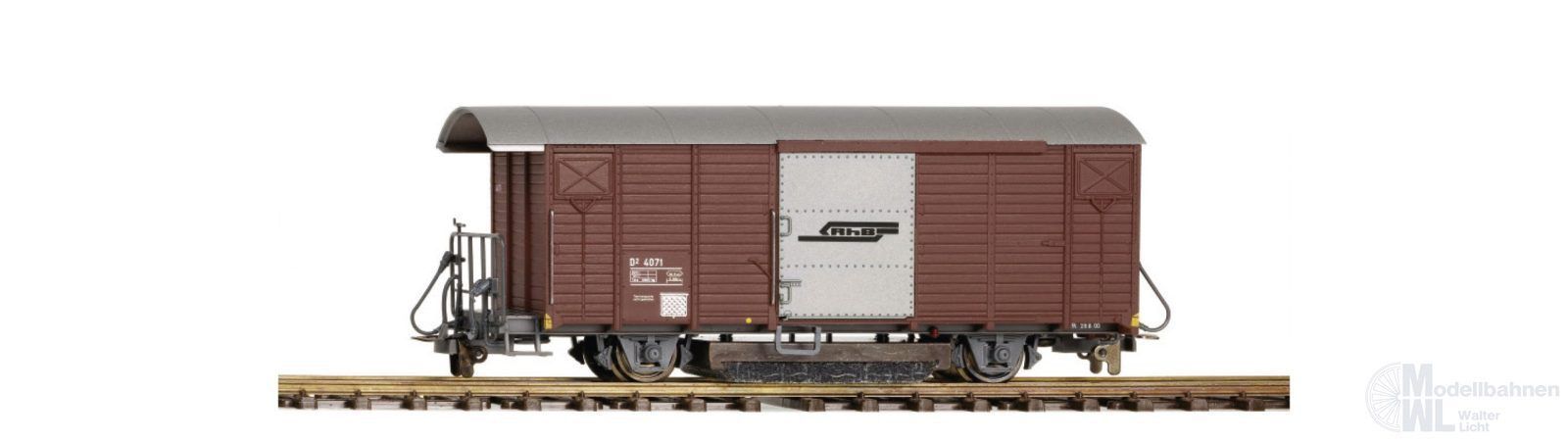 Bemo 2282159 - Schienenreinigungswagen RhB Ep.VI D2 4079 H0m