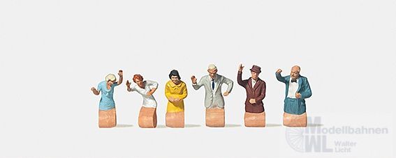 Merten Figuren 212525 - Reisende am Abteilfenster H0 1:87