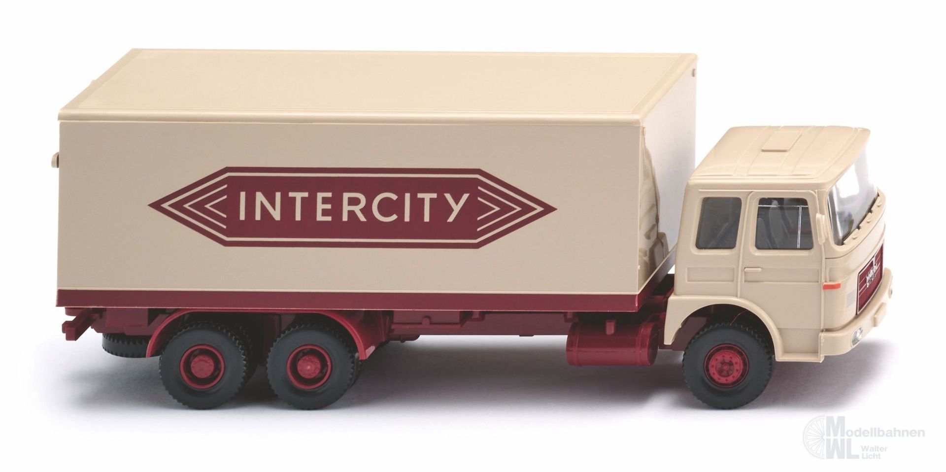 Wiking 045001 - MAN Koffer-Lkw Intercity H0 1:87