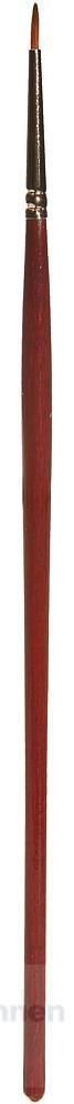 Faller 172103 - Rundpinsel mit brauner Spitze, synthetisch, Größe 0/2