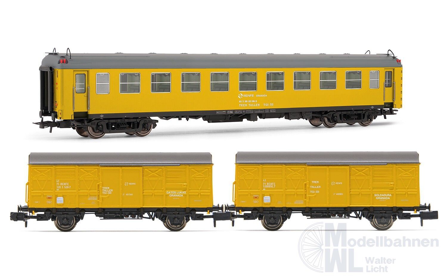 Arnold 4456 - Dienstzug RENFE Ep.V 3.tlg. N 1:160