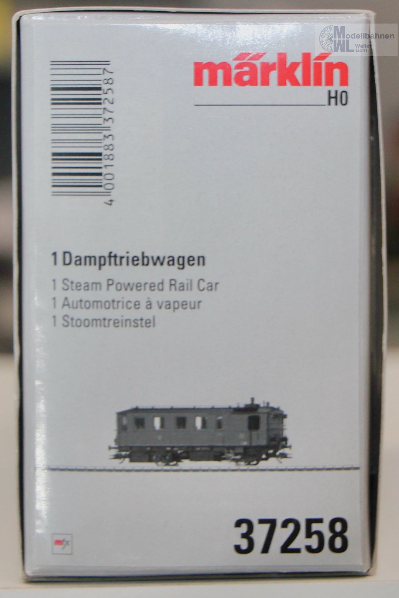 Märklin 37258 - MÄRKLIN - Dampftriebwagen Kittel ENCF Ep.III H0/WS mfx