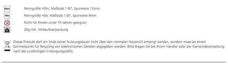 Tillig 19801 - Beleuchtungsbausatz für 2achsige Packwagen H0e