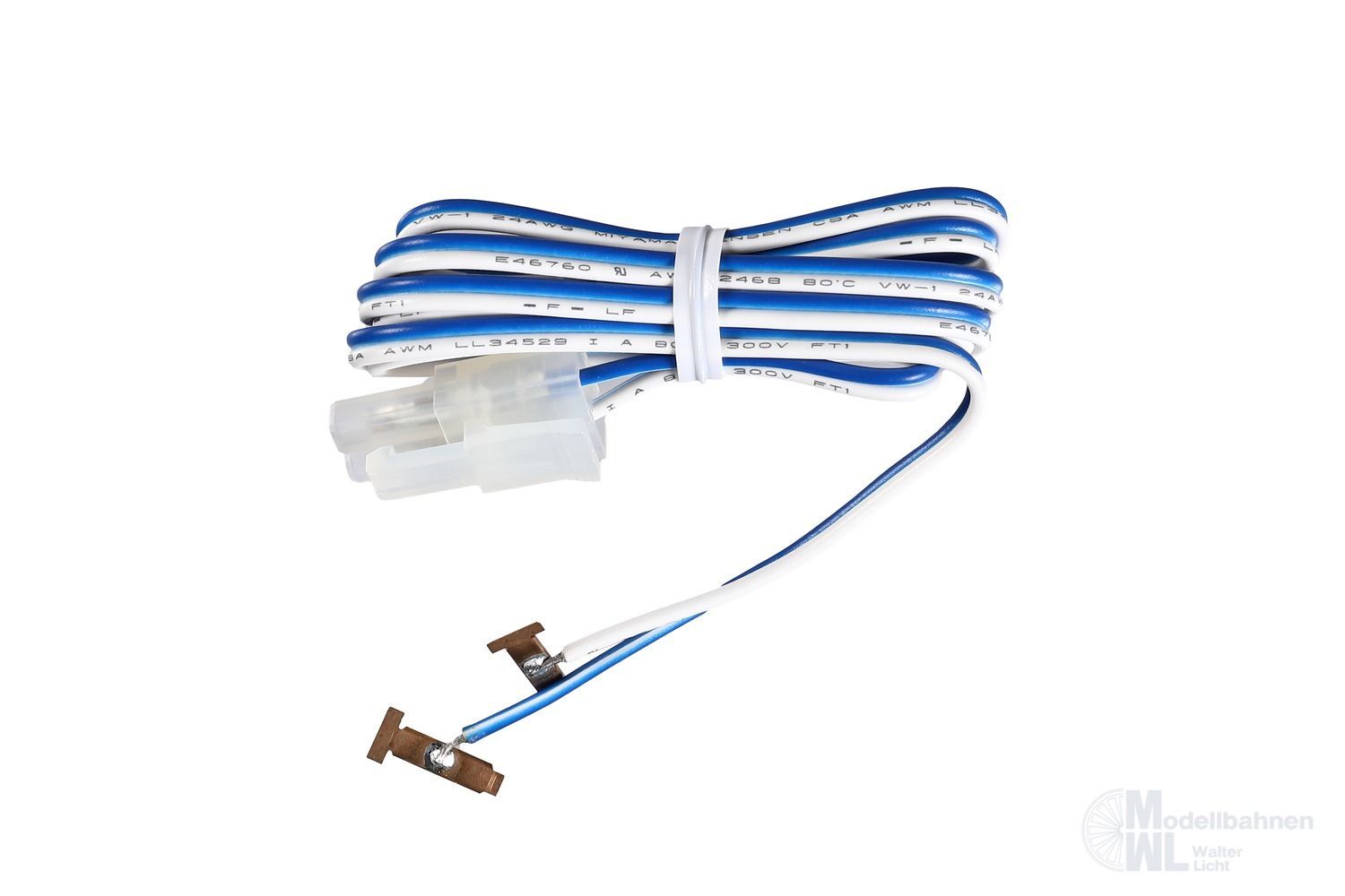 Kato 24-805 - Endstück (Blau/Weiß 90 Cm) N 1:160