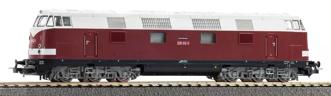 Piko 52119 - Diesellok BR 228 DR Ep.V Sparlack H0/GL Sound