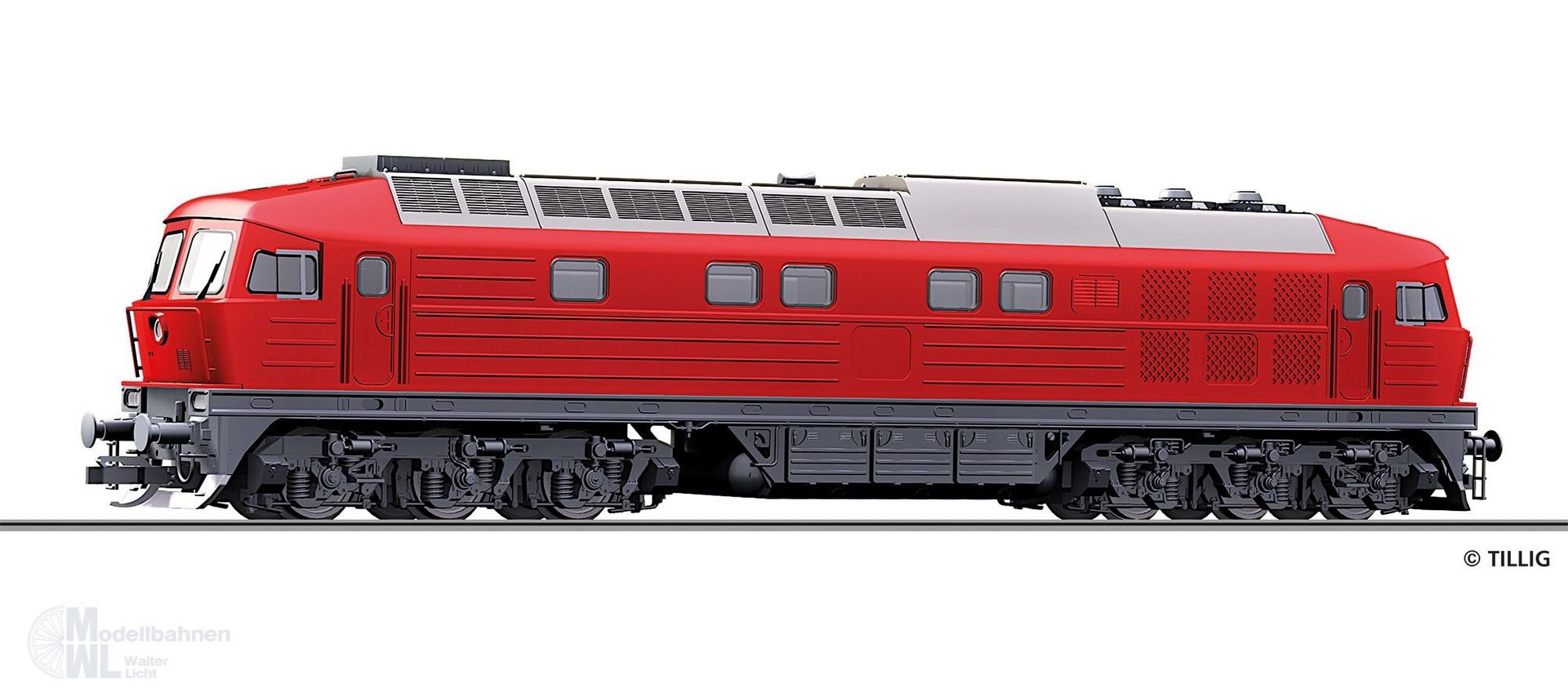 Tillig 05770 - Diesellok BR 132 DR Ep.IV TT 1:120