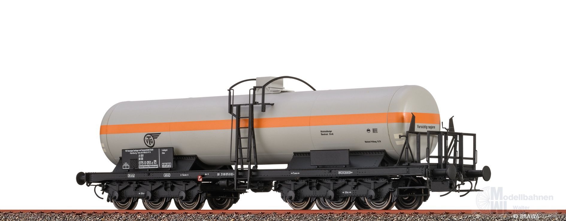 Brawa 50089 - Gaskesselwagen DB Ep.IV VTG ZZd H0/GL Brawa 50089 - Gaskesselwagen DB Ep.IV VTG ZZd H0/GL