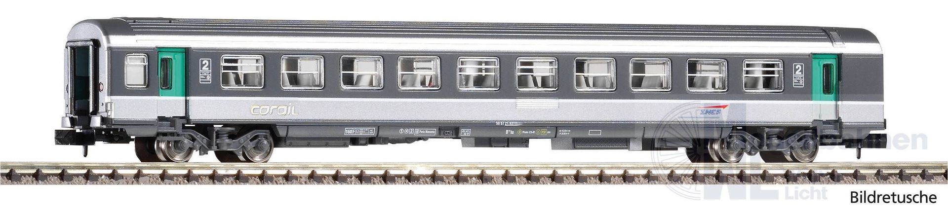 Piko 94087 - Personenwagen SNCF Ep.IV 2.Kl. Corail N 1:160