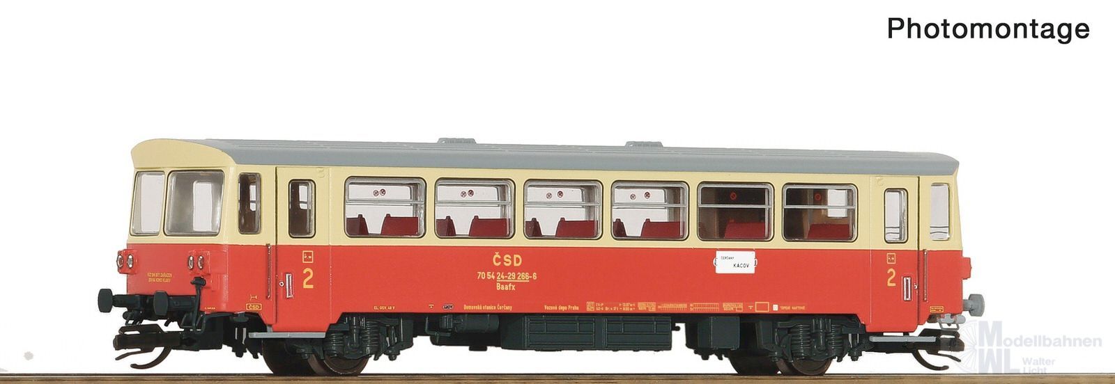 Roco 7790012 - Beiwagen CSD Ep.IV zum Motorwagen M 152.0 TT 1:120 Digital