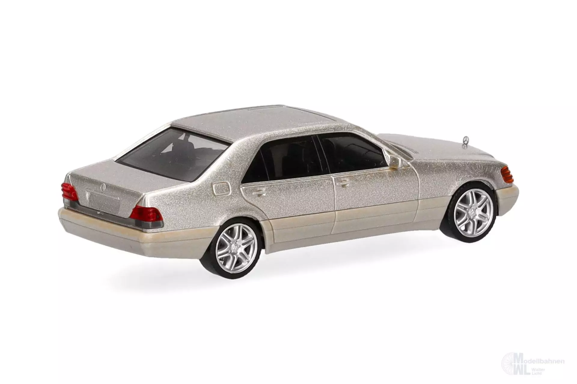 Herpa 030946-002 - Mercedes-Benz 600 SEL V12 rauchsilber H0 1:87