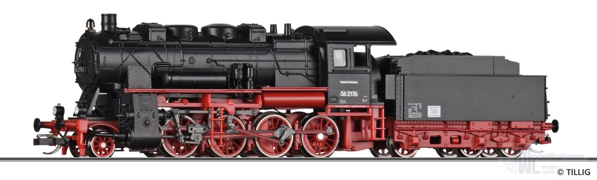 Tillig 02236 - Dampflok BR 56.20 DR Ep.III TT 1:120 Tillig 02236 - Dampflok BR 56.20 DR Ep.III TT 1:120