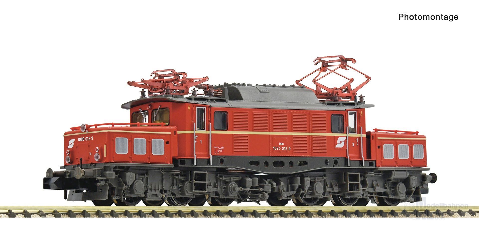 Fleischmann 7570069 - E-Lok Reihe 1020 012-9 ÖBB Ep.IV N 1:160 Sound