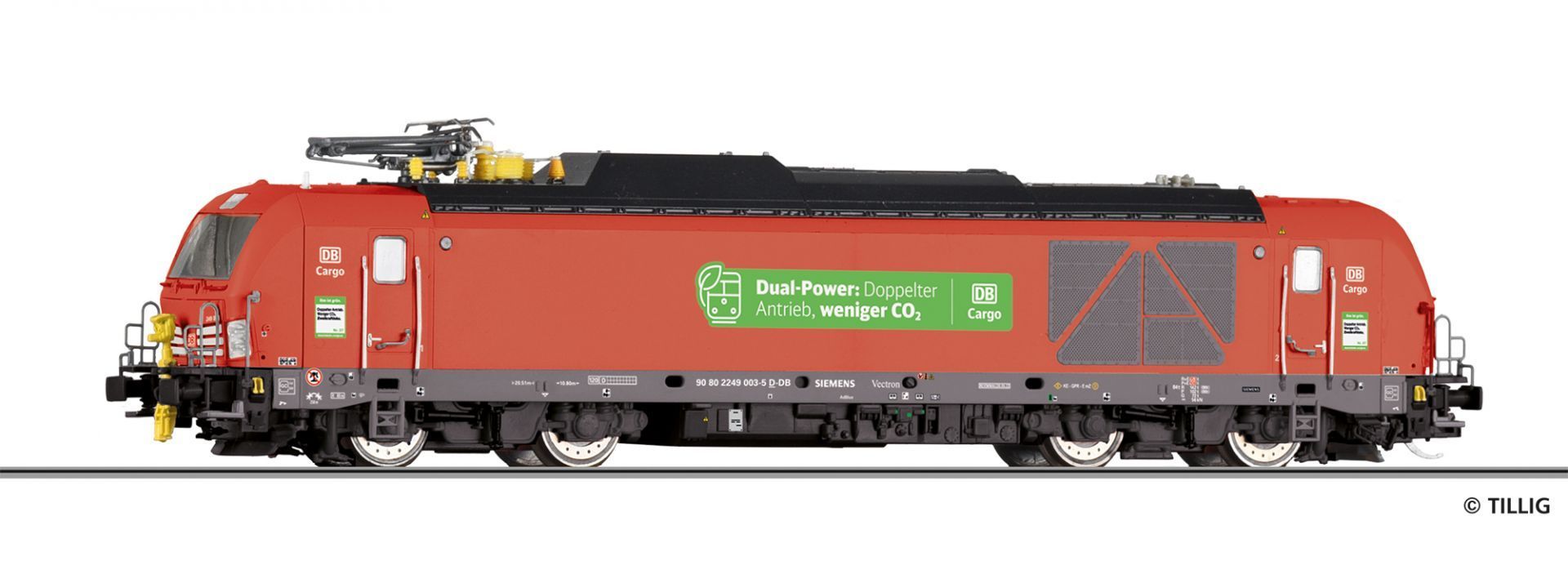 04868-HMa Tillig 04868 - Dual Mode ligt Lok BR 249 DB Ep.VI TT 1:120