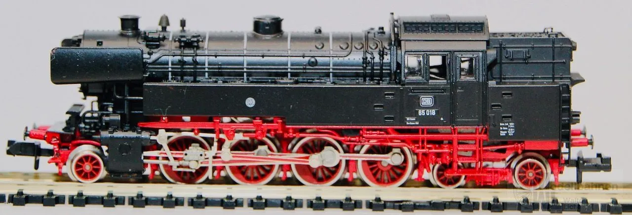 Fleischmann 7025 - FLEISCHMANN - Dampflok BR 65 018 DB Ep.III mit Faulhabermotor N 1:160