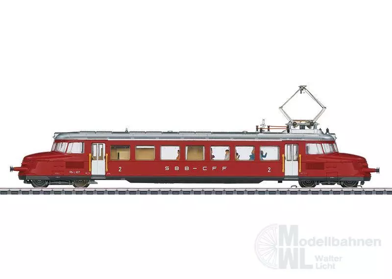 Märklin 37868 - MÄRKLIN - Triebwagen Rbe 2/4 SBB Ep.III H0/WS Sound