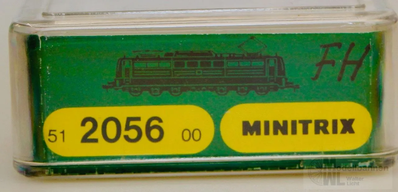 Trix 12056 - MINITRIX - E-Lok BR 151 025-4 DB Ep.IV grün N 1:160