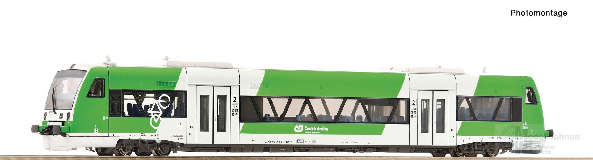 Roco 7780010 - Dieseltriebwagen Rh 841 CD Ep.VI TT 1:120 Roco 7780010 - Dieseltriebwagen Rh 841 CD Ep.VI TT 1:120